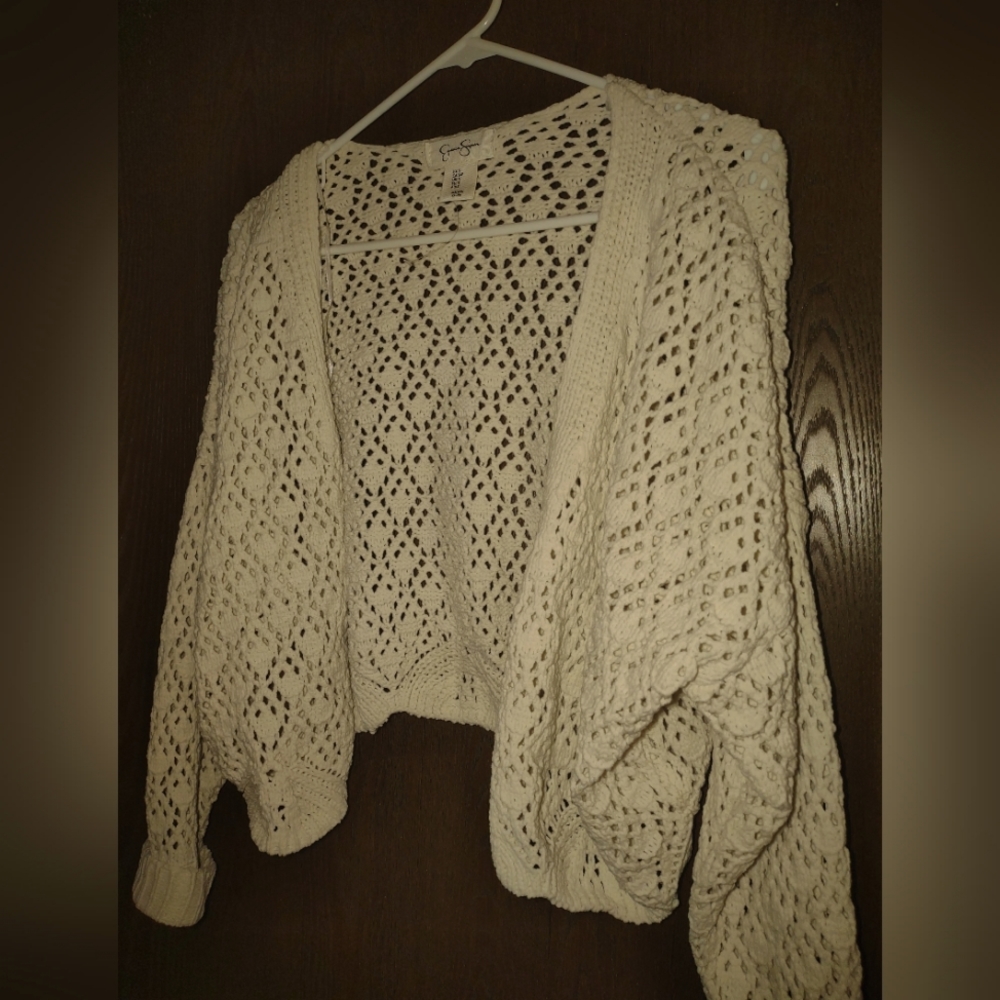 Woman's crochet cardigan